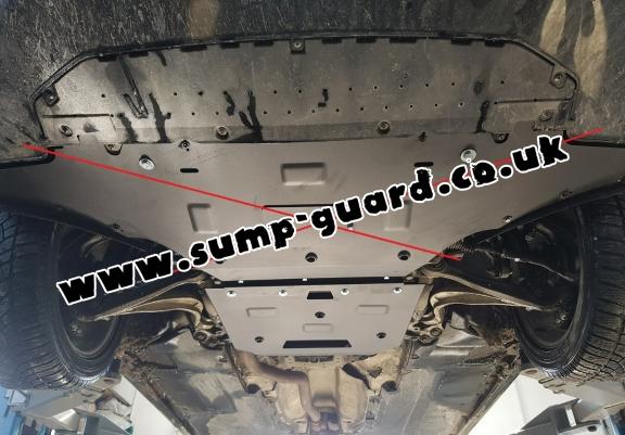 Steel gearbox guard for Audi A4 4 B8