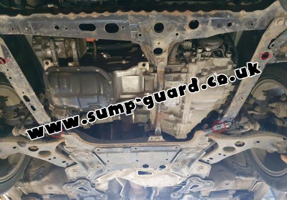 Steel sump guard for Toyota Auris