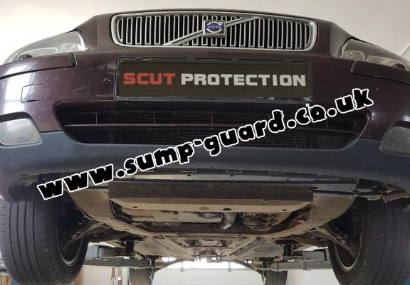 Steel sump guard for Volvo V70