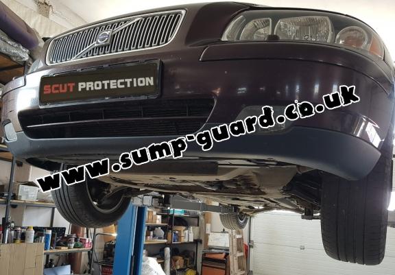 Steel sump guard for Volvo V70