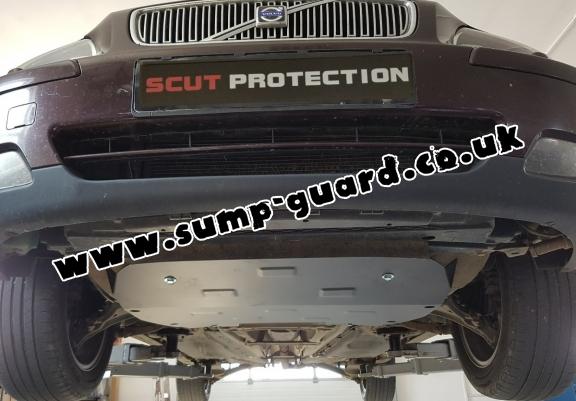 Steel sump guard for Volvo V70