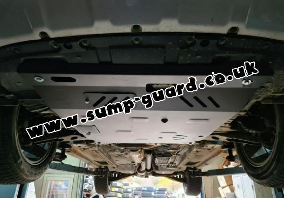 Steel sump guard for the protection of the engine and the gearbox for Mitsubishi ASX