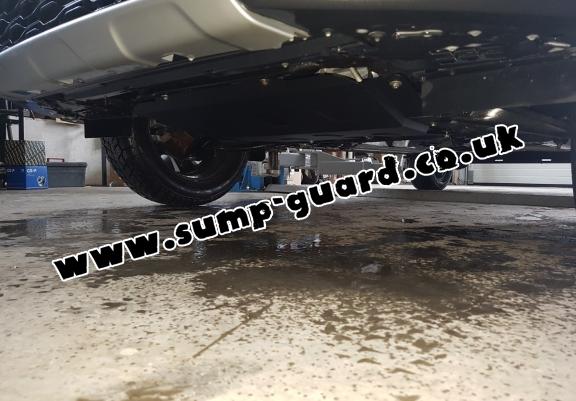 Steel sump guard for Renault Express