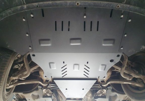 Steel sump guard for Audi A6 Allroad 2 - avec latéraux