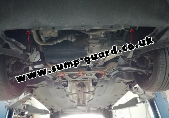 Steel sump guard for Skoda Kodiaq