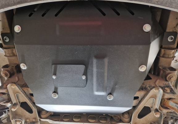 Steel sump guard for the protection of the engine and the gearbox for Mercedes Sprinter