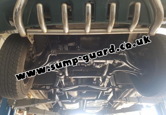 Steel gearbox guard for Mercedes ML W163
