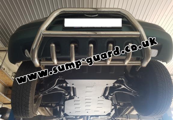 Steel gearbox guard for Mercedes ML W163