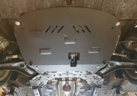 Steel sump guard for Hyundai Elantra 2