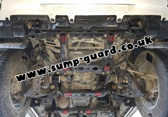 Steel radiator guard for Toyota Hilux Invincible