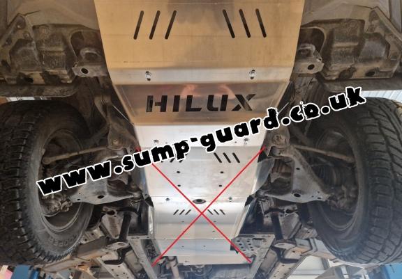 Aluminum radiator guard for Toyota Hilux Invincible