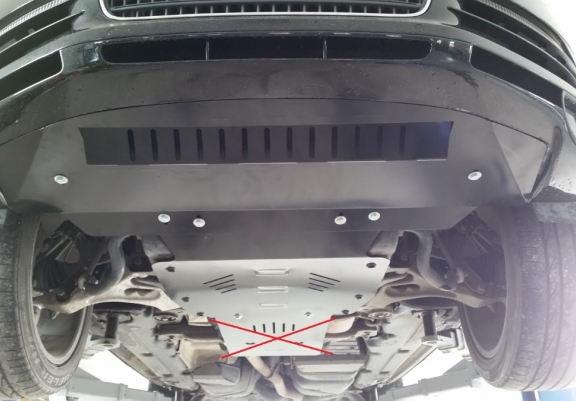 Steel sump guard for  Audi Q7 S-Line