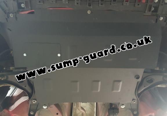 Steel sump guard for Citroen C1
