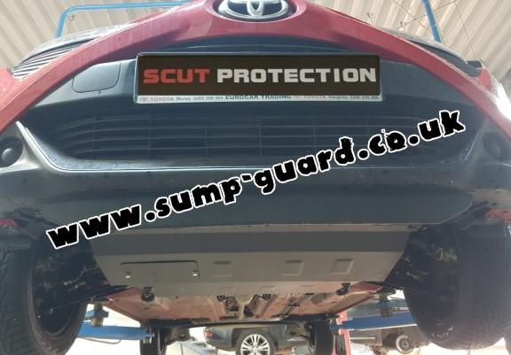 Steel sump guard for Citroen C1