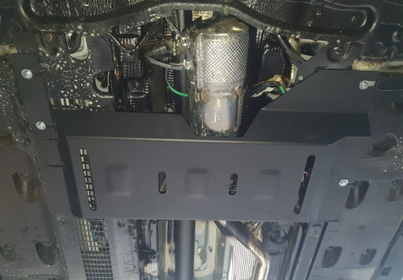 Steel DPF guard  for Dacia Duster