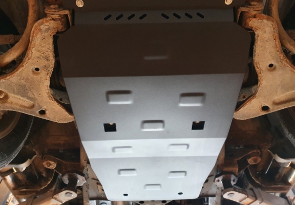 Steel sump guard for Fiat Fullback