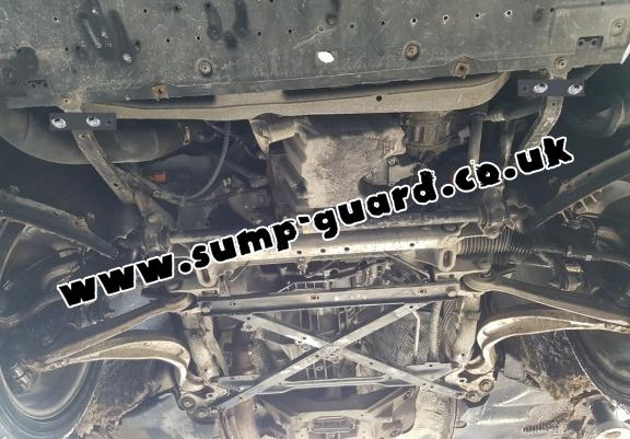 Steel gearbox guard for Audi A4 4 B8