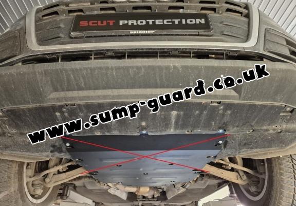 Steel gearbox guard for Audi Q5