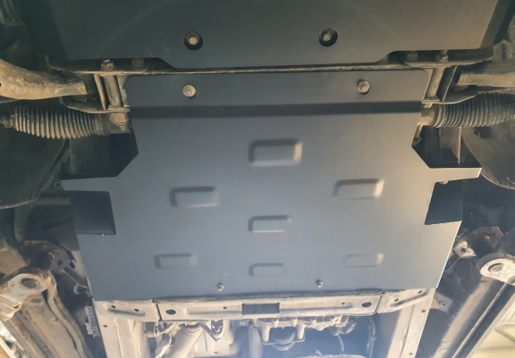 Steel gearbox guard for SsangYong Rexton