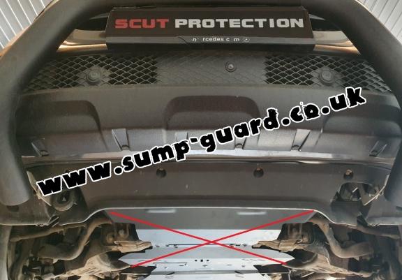 Steel gearbox guard for Renault Alaskan