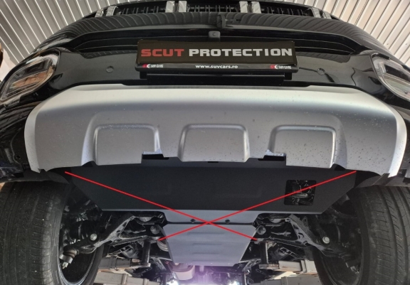 Steel gearbox guard for Baic Beijing BJ60