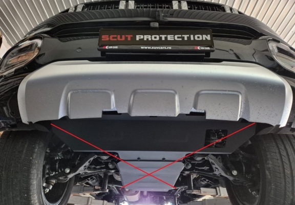 Steel transfer case guard for Baic Beijing BJ60