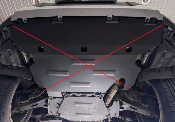 Steel gearbox guard Subaru XV