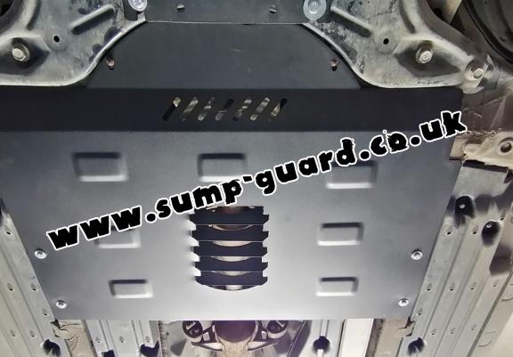 Steel catalytic converter guard/cat lock for Toyota Corolla