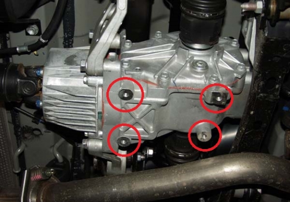 Steel differential guard for Toyota RAV 4