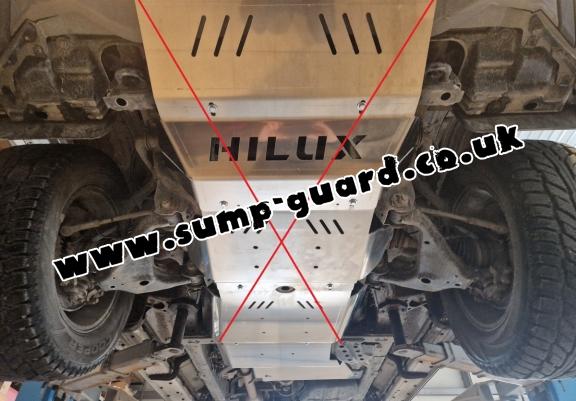 Aluminum differential guard for Toyota Hilux Invincible