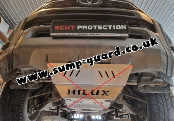 Aluminum differential guard for Toyota Hilux Invincible
