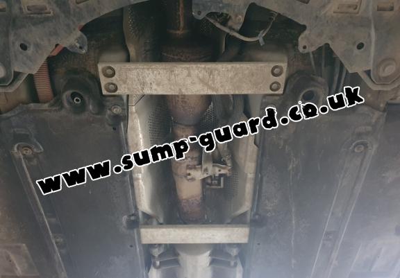 Steel catalytic converter guard/cat lock for Suzuki Swace