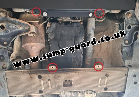 Steel gearbox guard for Mercedes GLE X166