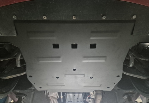 Steel sump guard for Alfa Romeo Giulia