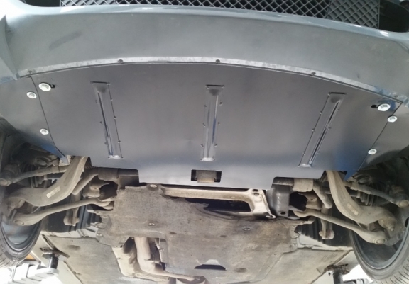 Steel sump guard for BMW Seria 5 E60/E61 standard front bumper