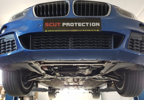 Steel sump guard for  BMW X2 F39