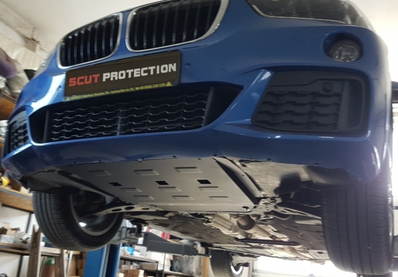 Steel sump guard for  BMW X2 F39