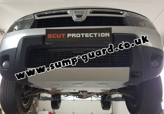 Steel sump guard for Dacia Duster - 2,5 mm