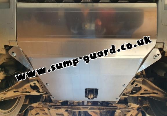 Aluminum sump guard for Dacia Duster