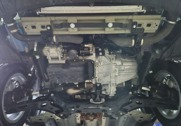 Steel sump guard for Baic Beijing X3