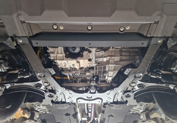 Aluminum sump guard for Dacia Duster- 4x4