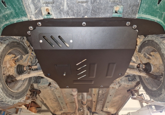 Steel sump guard for Fiat Panda 4x4