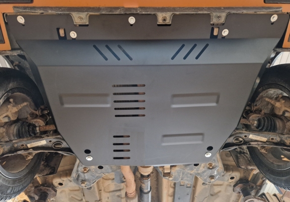 Steel sump guard for Fiat Panda 4x4