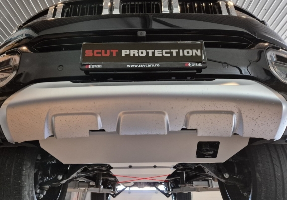 Aluminum sump guard for Baic Beijing BJ60