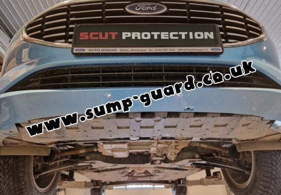 Steel sump guard for Ford Fiesta VII
