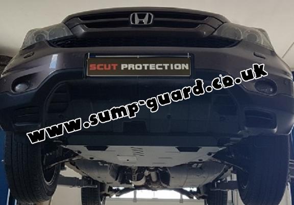 Steel sump guard for Honda CR-V Gen 3