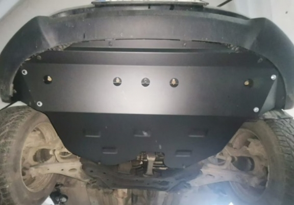 Steel sump guard for Kia Sportage