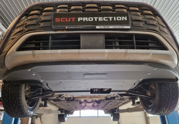 Steel sump guard for Hyundai Bayon