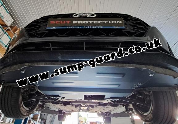 Steel sump guard for Hyundai i20 Hybrid
