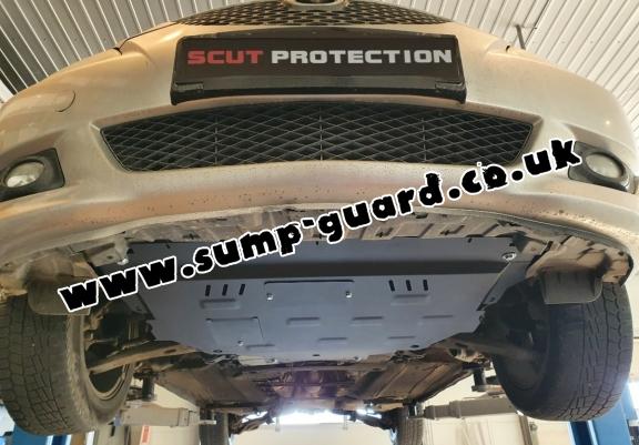 Steel sump guard for Mazda 3
